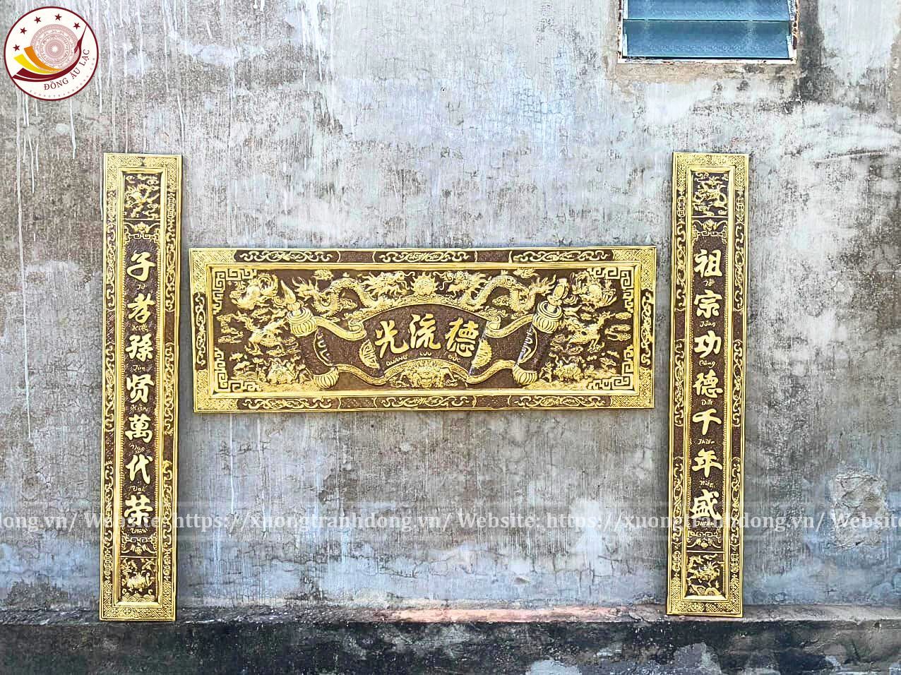 dai tu cau doi dong vang 155cm xuong tranh dong