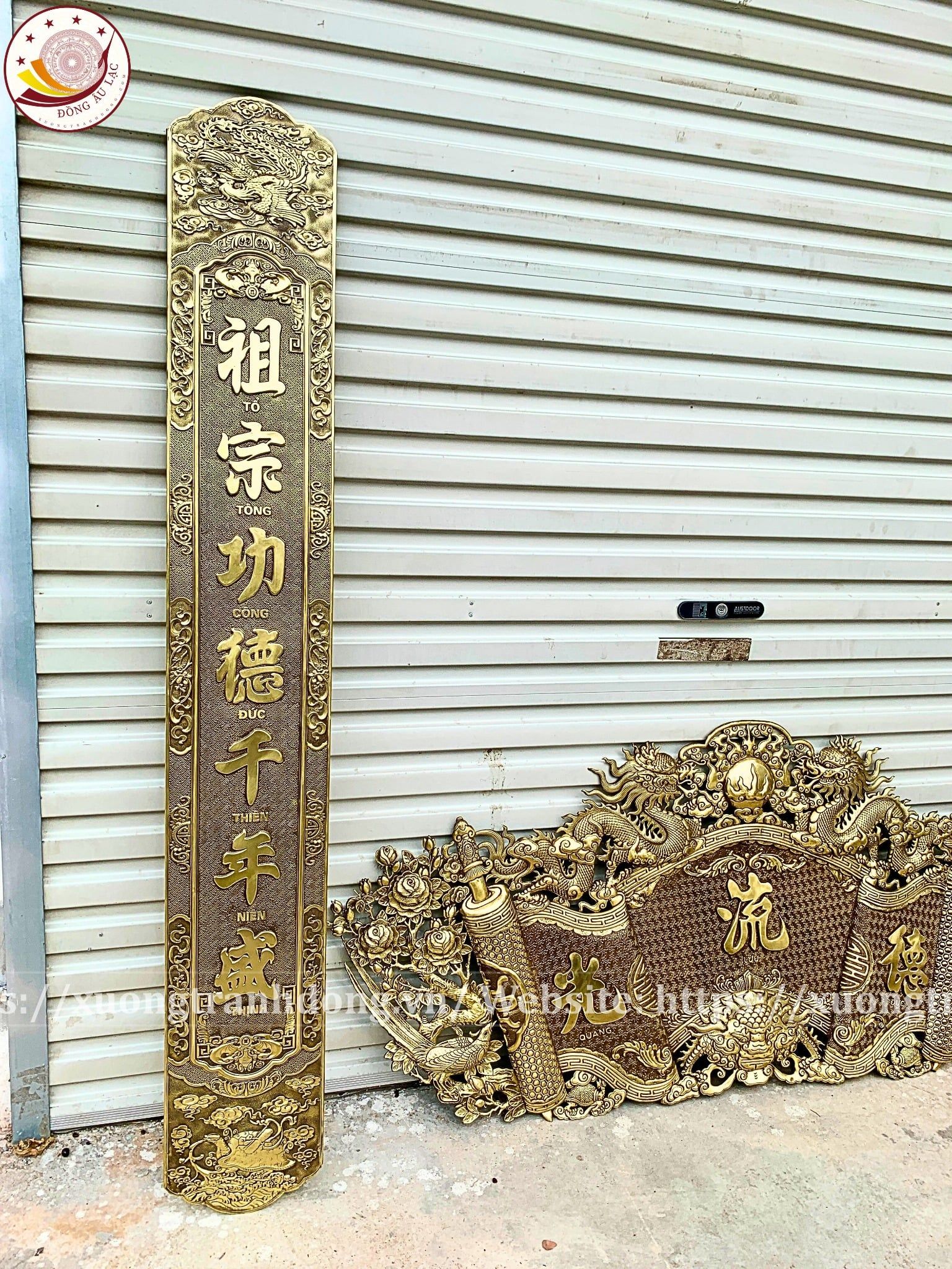 cuon thu cau doi dong vang 176cm xuong tranh dong