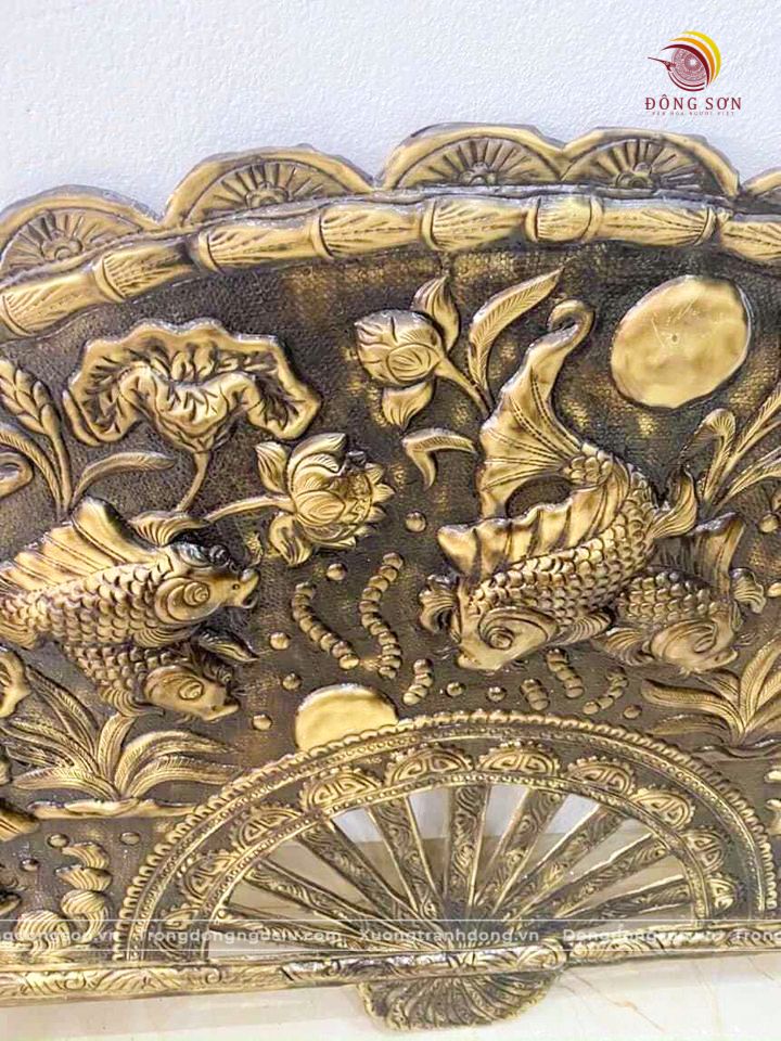 tranh quat cuu ngu quan hoi bang dong vang mau gia co tranh dong cuu ngu quan hoi day du kich thuoc