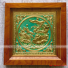 tranhhoasen38x38cmkhongmanenxanhkhungsoi