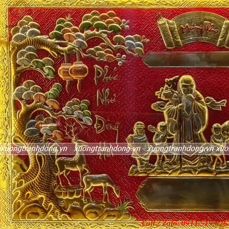 tranh mung tho ong bang dong kich thuoc 70 110