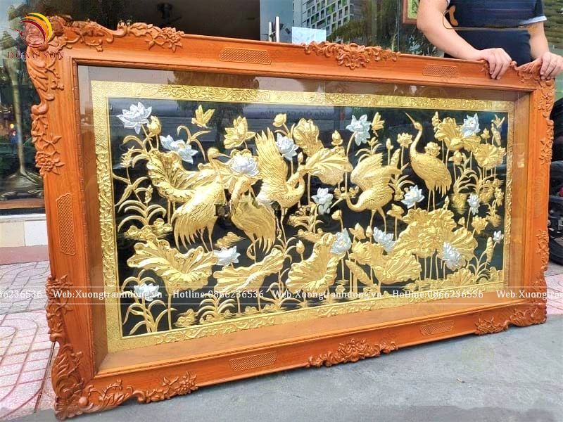 tranh đồng phong thủy