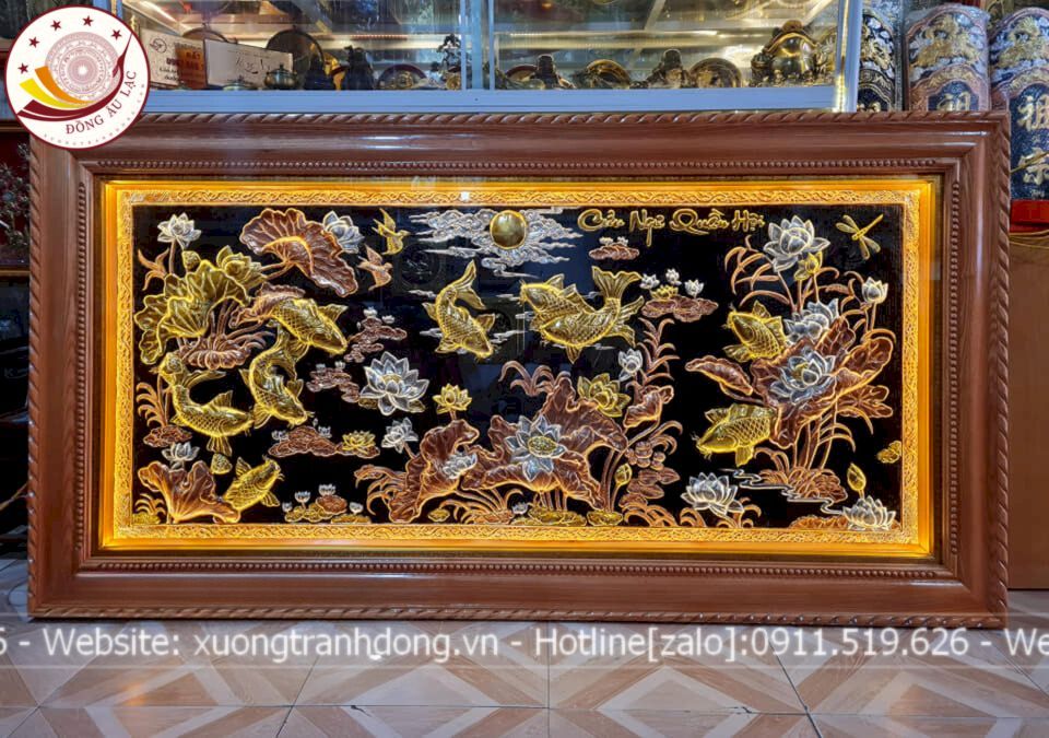 tranh cuu ngu quan hoi dong do dat vang bac 2m3x1m2 xuong tranh dong