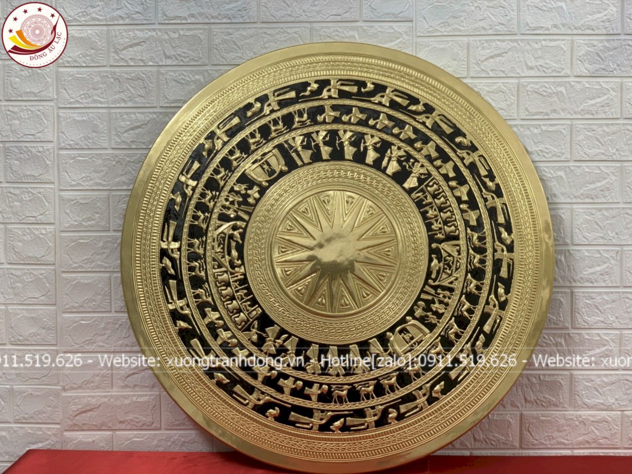 tranh trong dong dong vang dat vang kich thuoc 1m33x1m17 xuong tranh dong