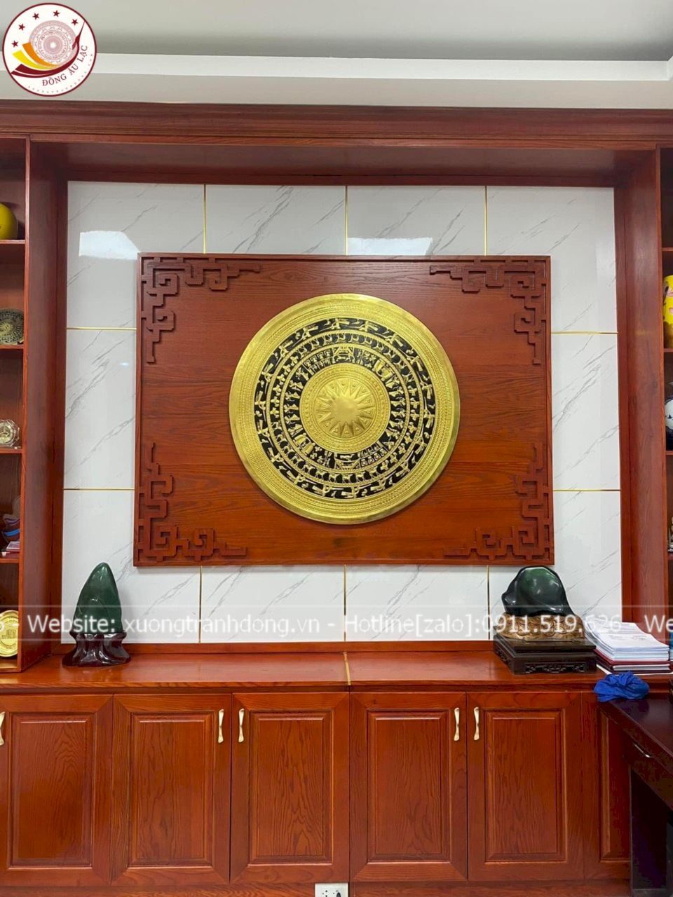 mat trong dong dong vang dat vang ve nen duong kinh 90cm xuong tranh dong