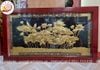 tranhhoasendongvang1m27x69cmxuongtranhdong