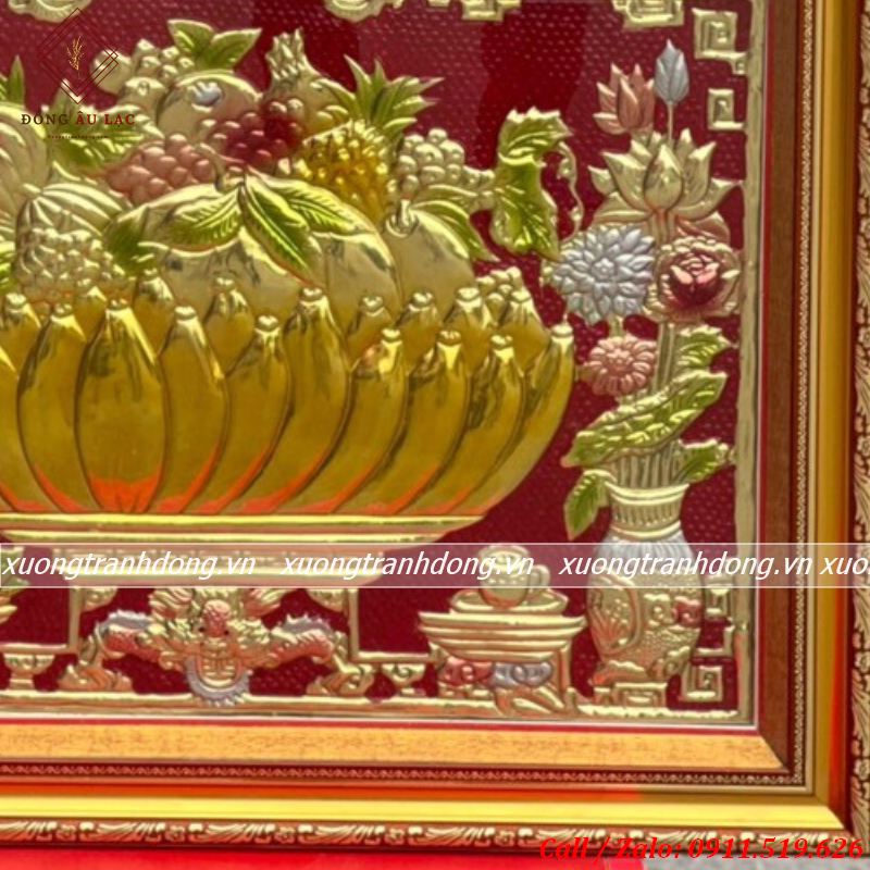 tranh mam ngu qua kich thuoc 55 75