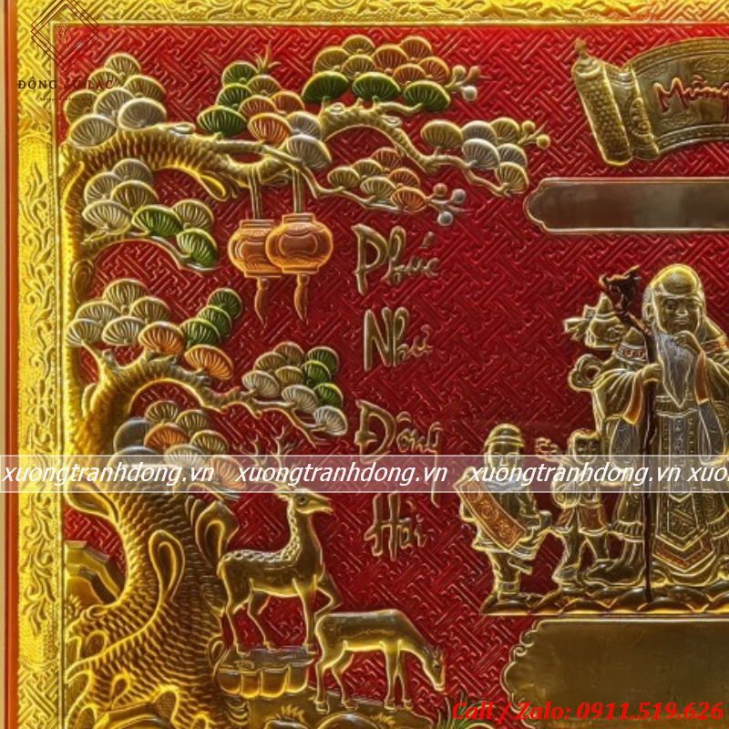 tranh mung tho ong ba bang dong kich thuoc 70 110