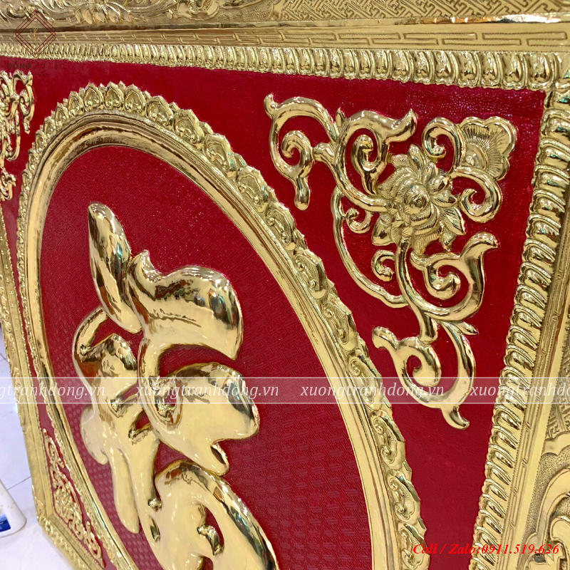 tranh dong chu phuc khung dong kich thuoc 90 90