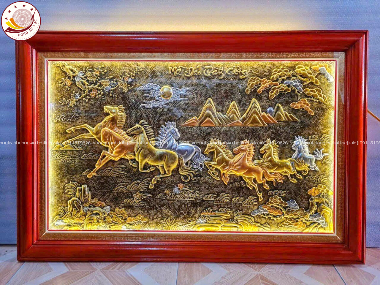 tranh qua tang ma dao thanh cong dong vang nen xuoc dat vang bac kich thuoc 72x112cm mau 1 xuong tranh dong