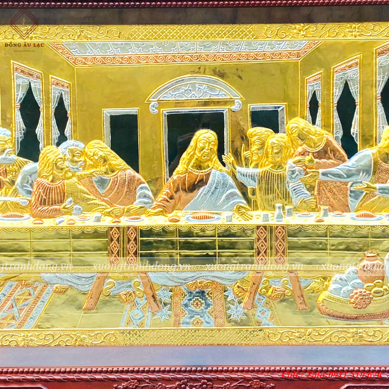 tranh dong bua tiec cuoi cung kich thuoc 107 197