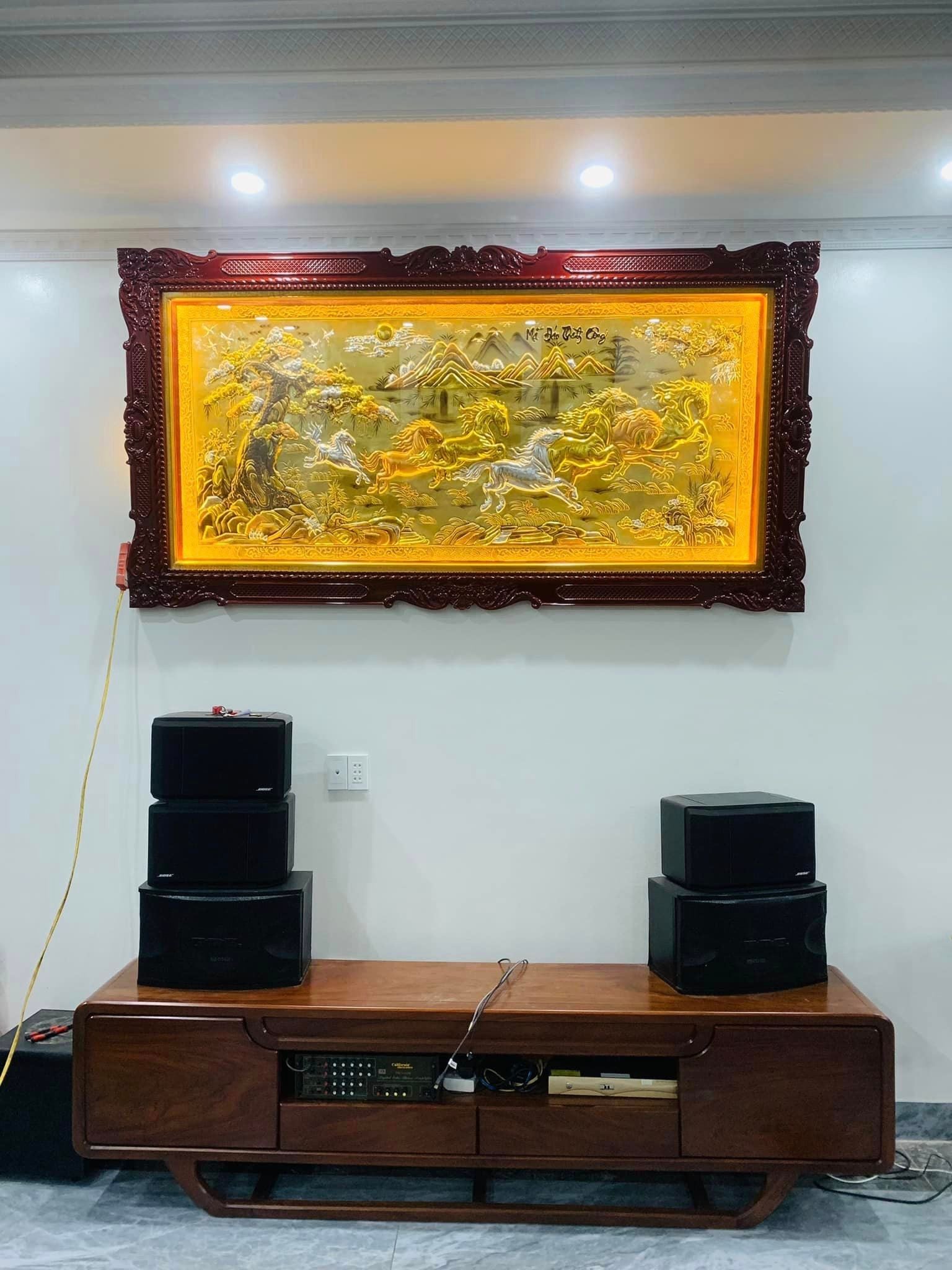 tranh ma dao thanh cong bang dong vang dat vang bac khung duc hoa van kt 2m3x1m2 xuong tranh dong