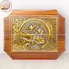 tranhquatanghoasendongvangdebankichthuoc20x25cmxuongtranhdong
