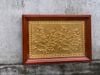 tranhhoasendongvangmavang24k61x88cmxuongtranhdong