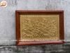 tranhhoasendongvangmavang24k61x88cmxuongtranhdong