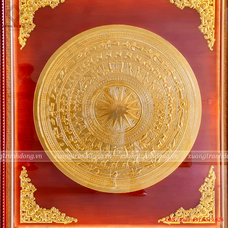 tranh trong phuc loc kt140x220cm dk mat 80cm thep vang10k