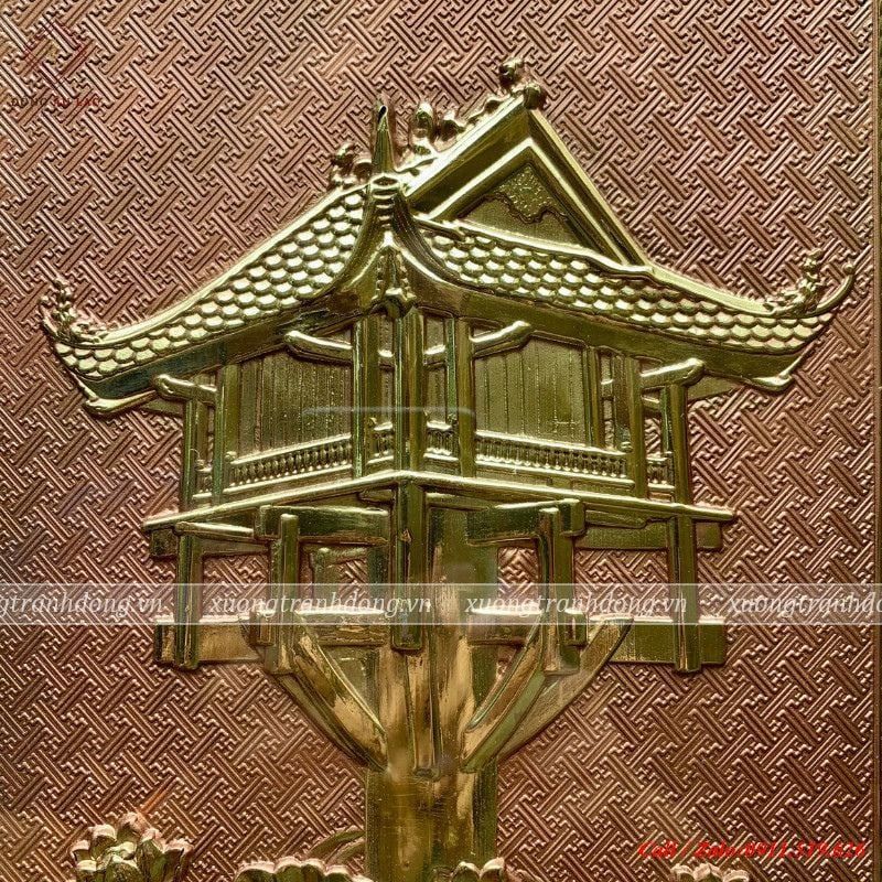 tranh chua mot cot nen hong bang dong kich thuoc 28 38cm