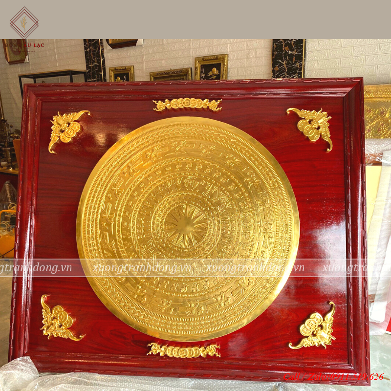 tranh trong duc kt 160cm x190cm dk mat trong 120cm dat vang 24k