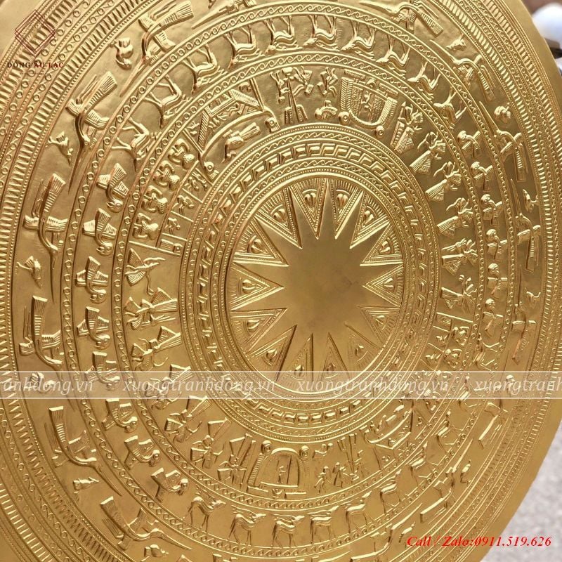 mat trong dong dong go thep vang 24k duong kinh 1m