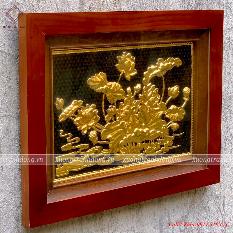 tranh đồng quà tặng