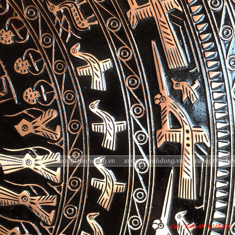 tranh mat trong dong kich thuoc 90 90cm