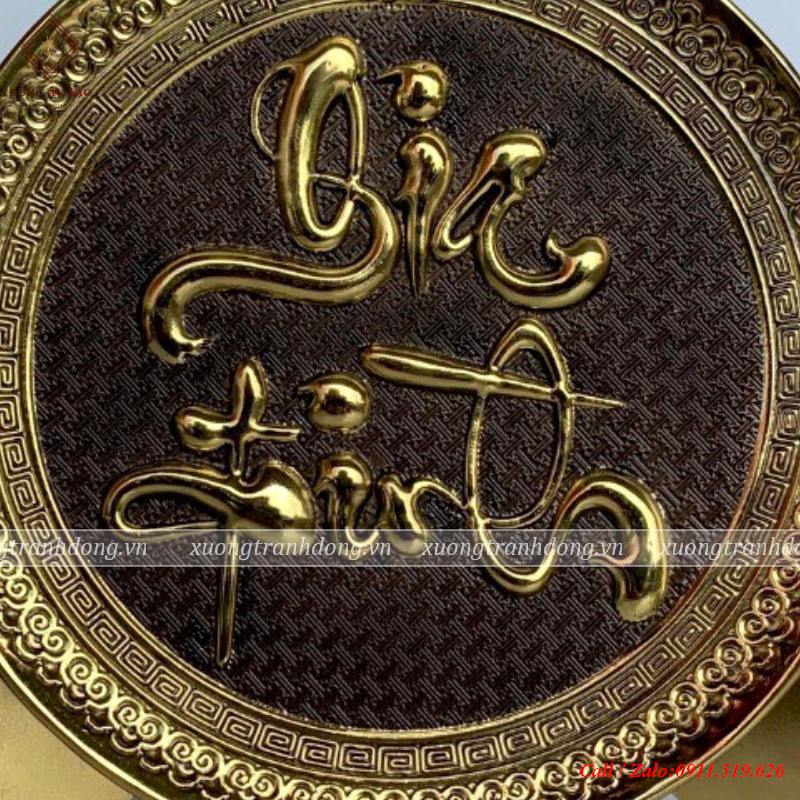 tranh dia chu gia dinh duong kinh 21cm mau gia co