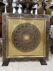 tranh trong dong dong vang gia co kich thuoc 70x70cm xuong tranh dong