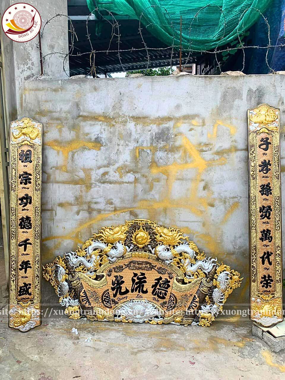 cuon thu cau doi dong vang 155cm xuong tranh dong