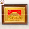 tranhquatangdanhlambennharongbaotanghochiminhdongvangmavang24kkichthuoc28x34cmmau1xuongtranhdong