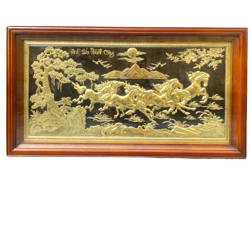 tranh qua tang cao cap tranh ma dao thanh cong bang dong nen den kt 88 48cm