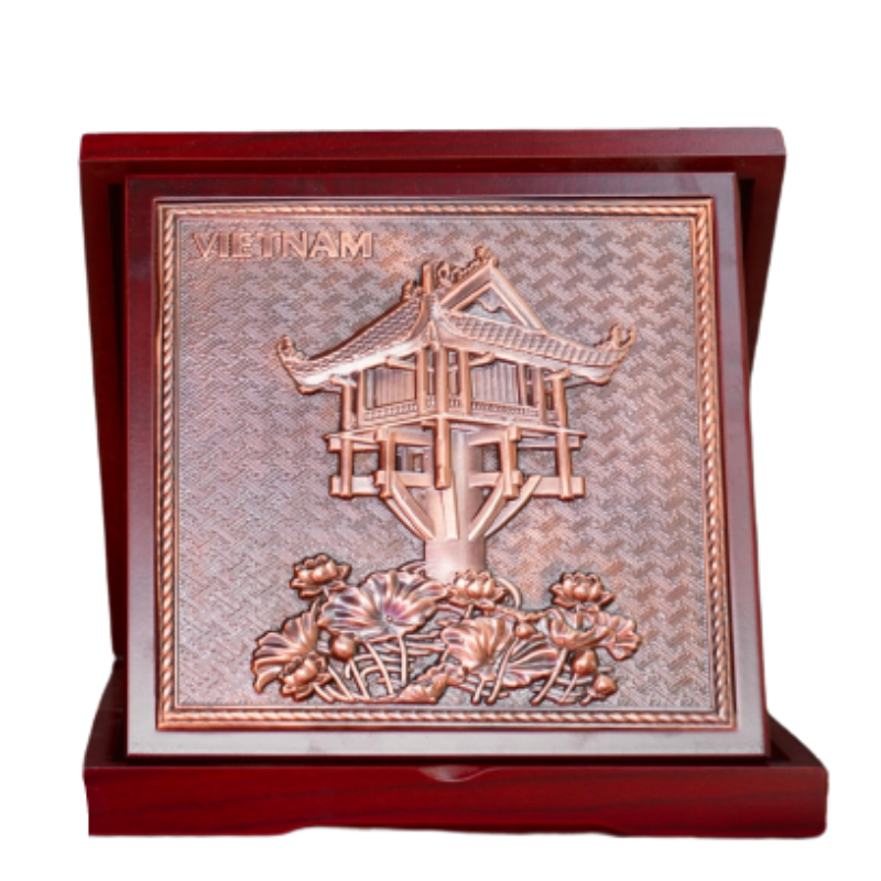 hop qua tang chua mot cot 23x23cm dong do gia co