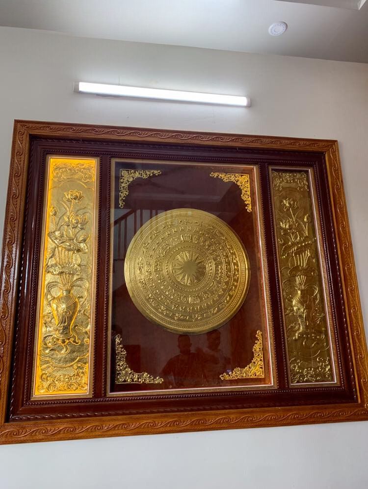 tranh trong dong dong vang dat vang kich thuoc 1m97x1m6 xuong tranh dong