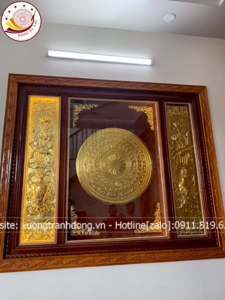 tranh trong dong dong vang dat vang kich thuoc 1m97x1m6 xuong tranh dong