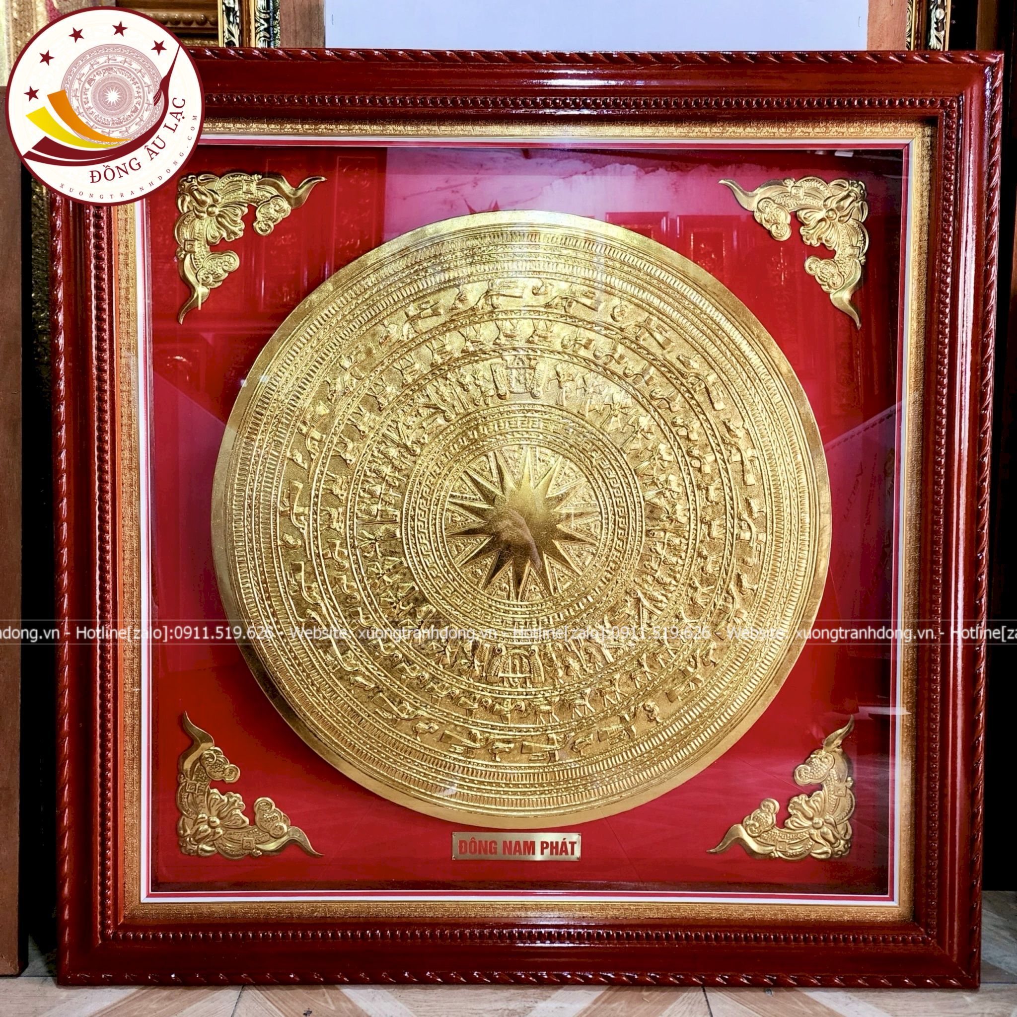 tranh trong dong dong vang dat vang kich thuoc 1mx1m xuong tranh dong