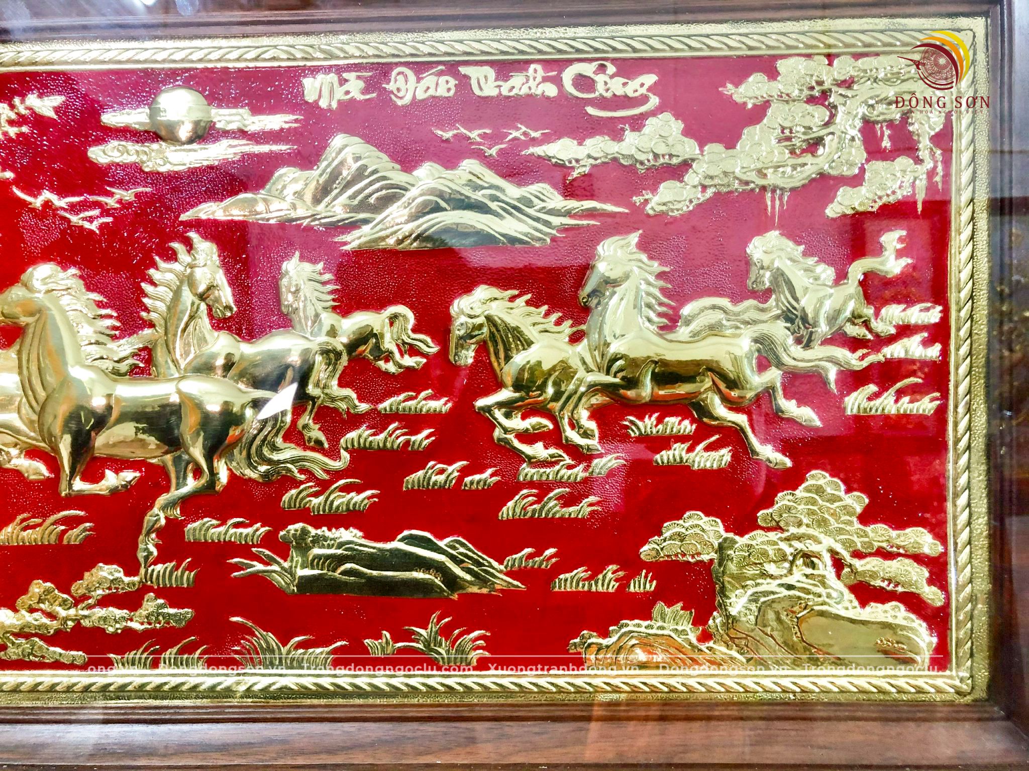 tranh qua tang cao cap tranh ma dao thanh cong bang dong vang nen do thuc tay thu cong day du kich thuoc