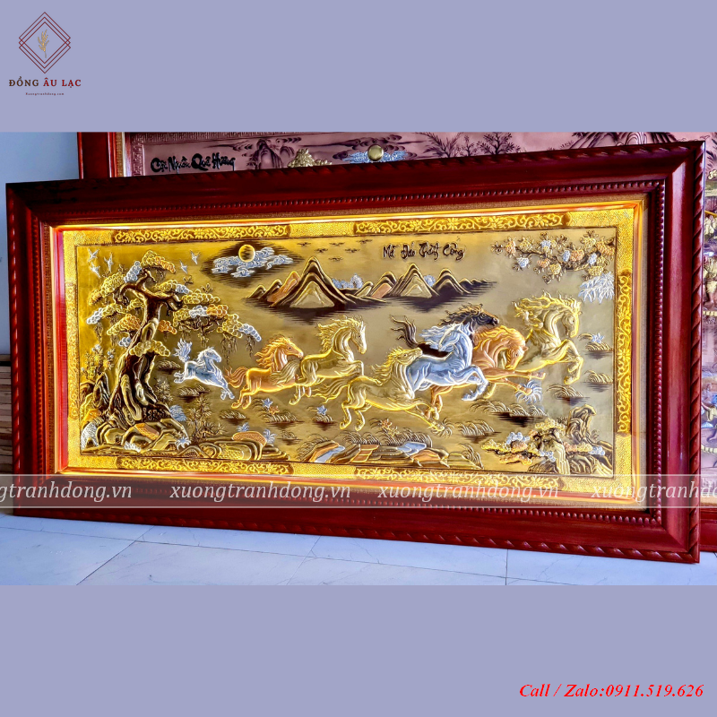 tranh ma dao thanh cong dong vang xuoc gia co dat vang bac kt 1m7x90cm