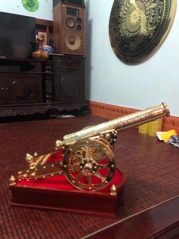 phao than cong dong vang ma vang 24k cao 22cm mau 2 xuong tranh dong