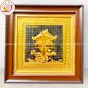 tranhquatangdanhlamvanmieubangdongvangmavang24kdebankichthuoc30x30cmxuongtranhdong
