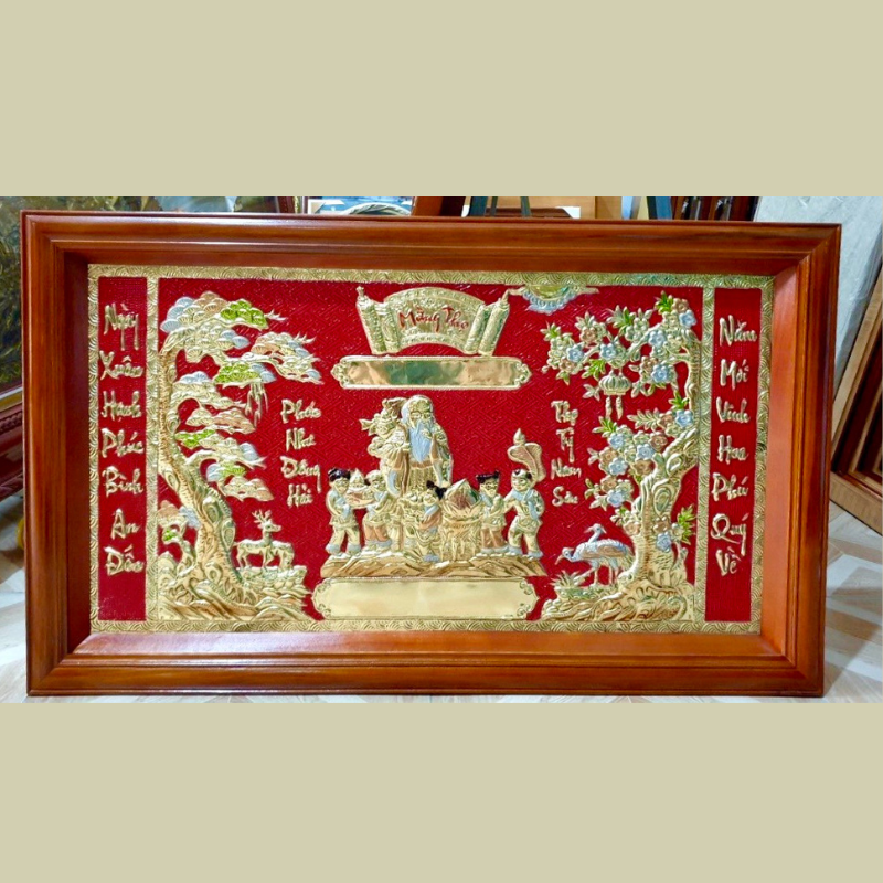 tranh mung tho ong ba bang dong kich thuoc 60 100
