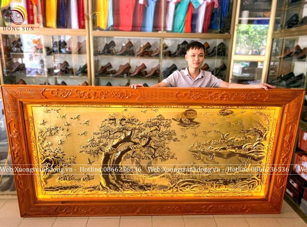 tranh đồng tùng hạc diên niên