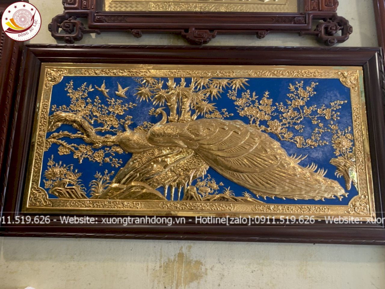 tranh phu the vien man dong vang ma vang 24k kich thuoc 1m97x1m07