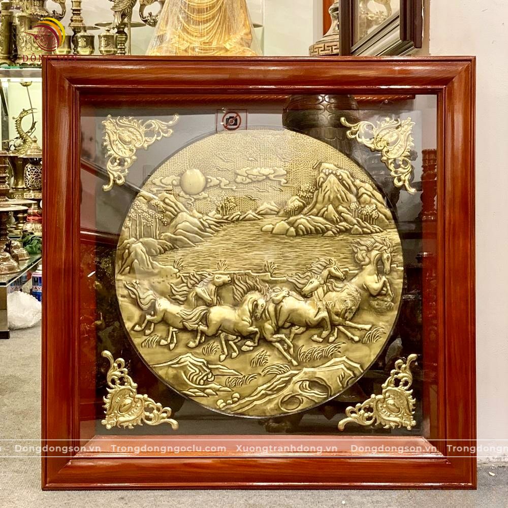 tranh ma dao thanh cong bang dong thuc noi tranh bat ma khung vuong