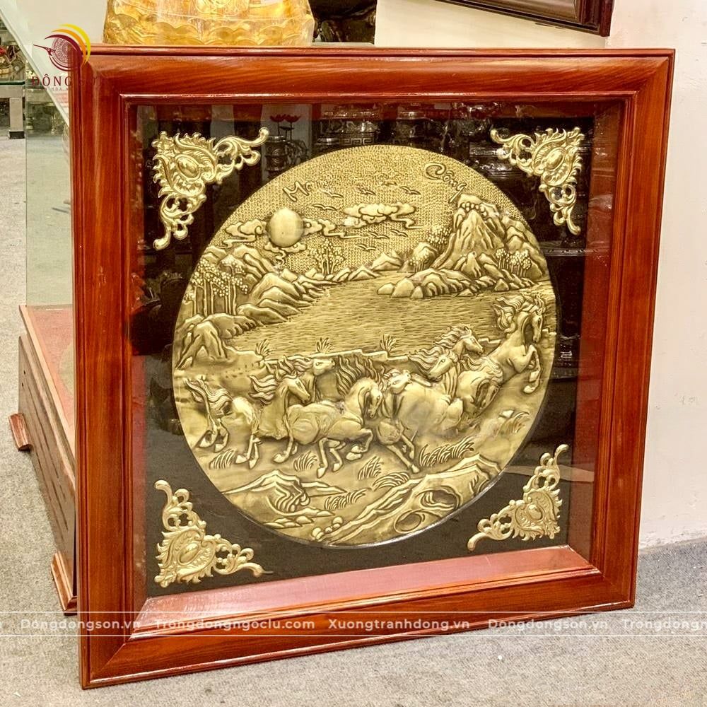 tranh ma dao thanh cong bang dong thuc noi tranh bat ma khung vuong
