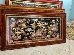 tranh cuu ngu quan hoi dong do dat vang bac 1m7x90cm xuong tranh dong