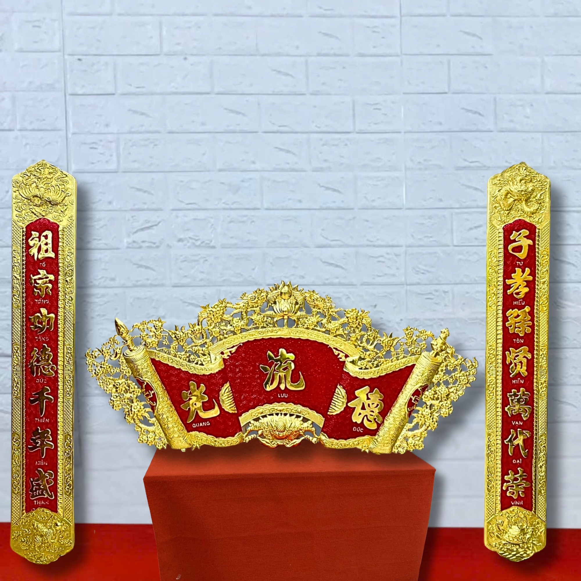 cuon thu cau doi dong vang 135cm xuong tranh dong