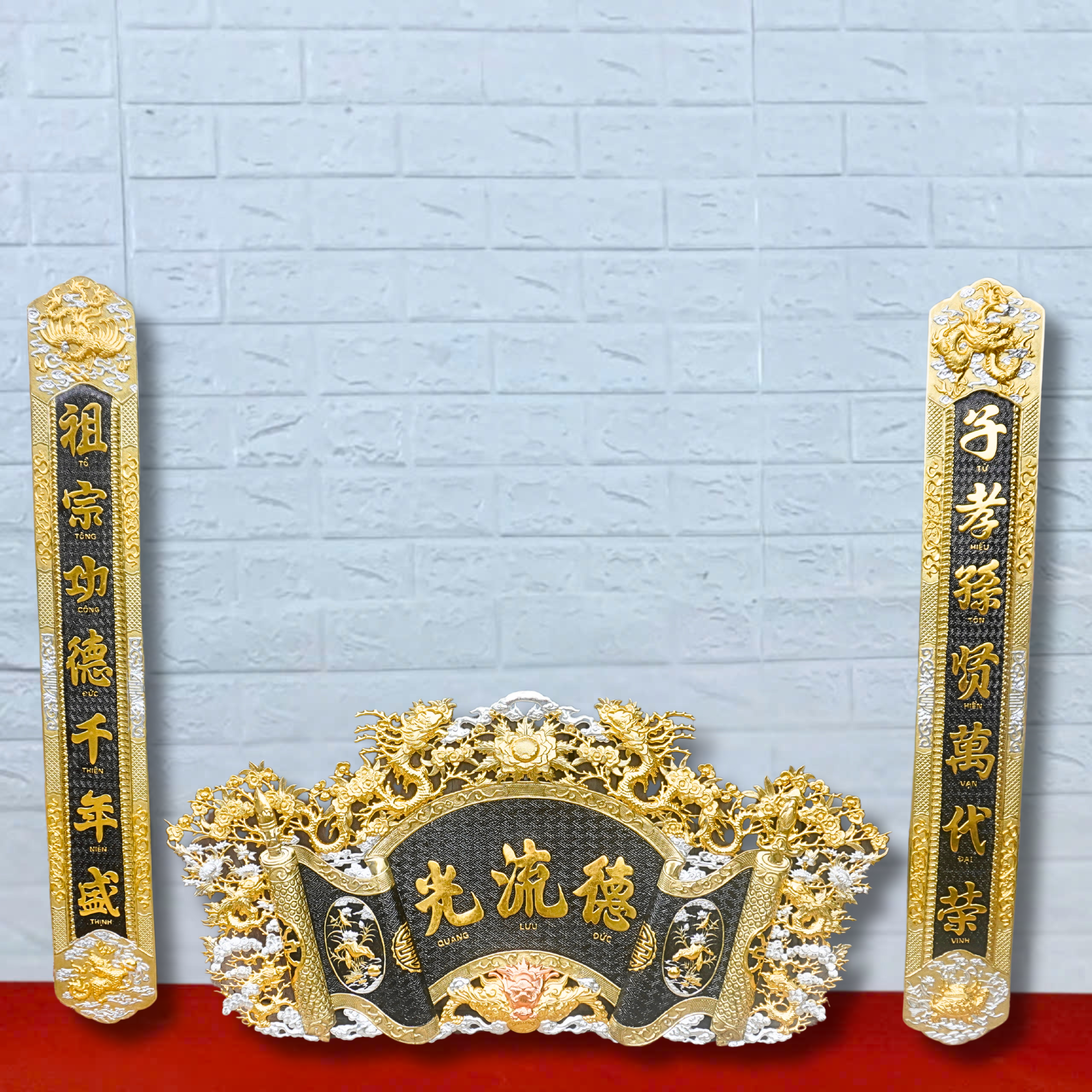 cuon thu cau doi dong vang 133cm xuong tranh dong