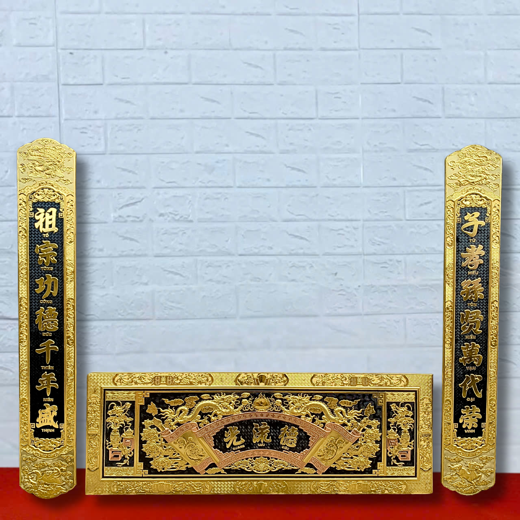 dai tu cau doi dong vang 155cm xuong tranh dong