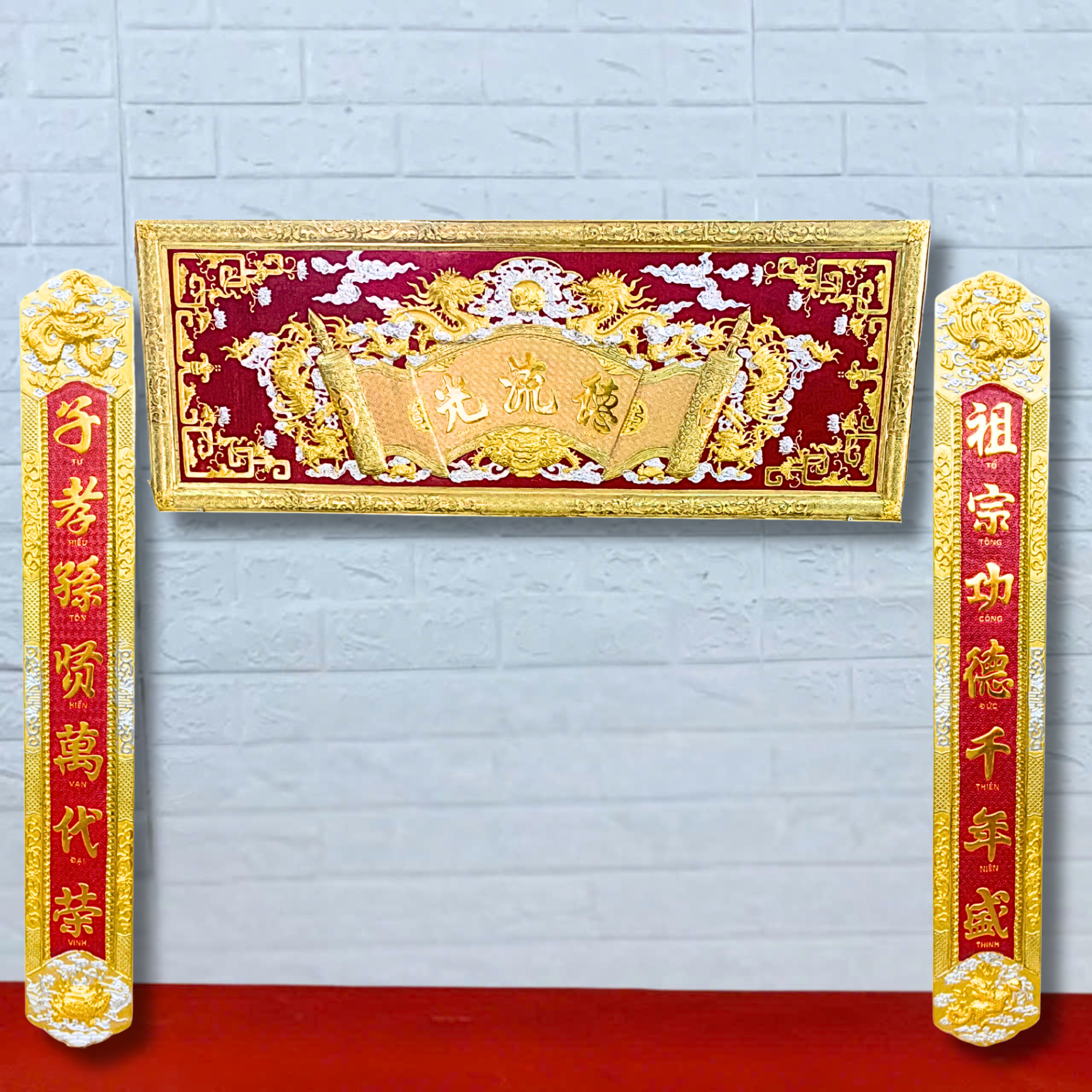 dai tu cau doi dong vang 155cm xuong tranh dong