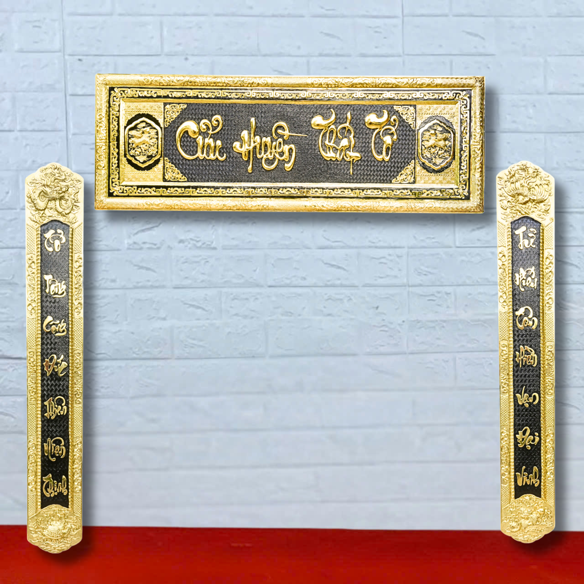 dai tu cau doi dong vang 176cm xuong tranh dong