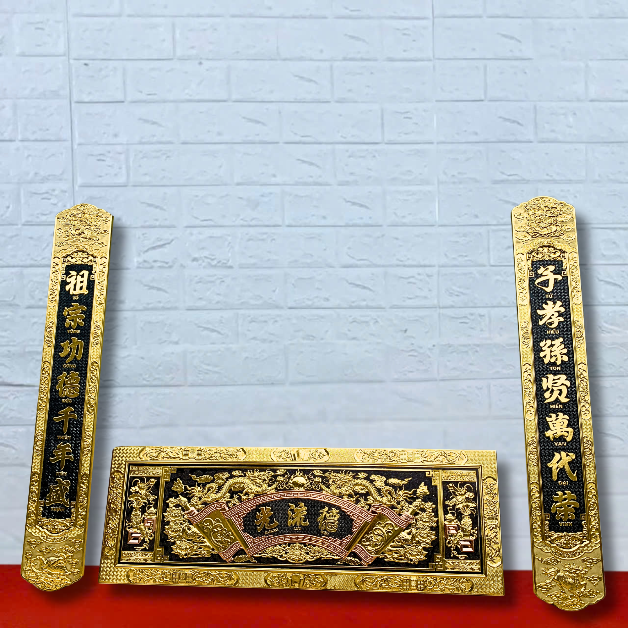 dai tu cau doi dong vang 176cm xuong tranh dong